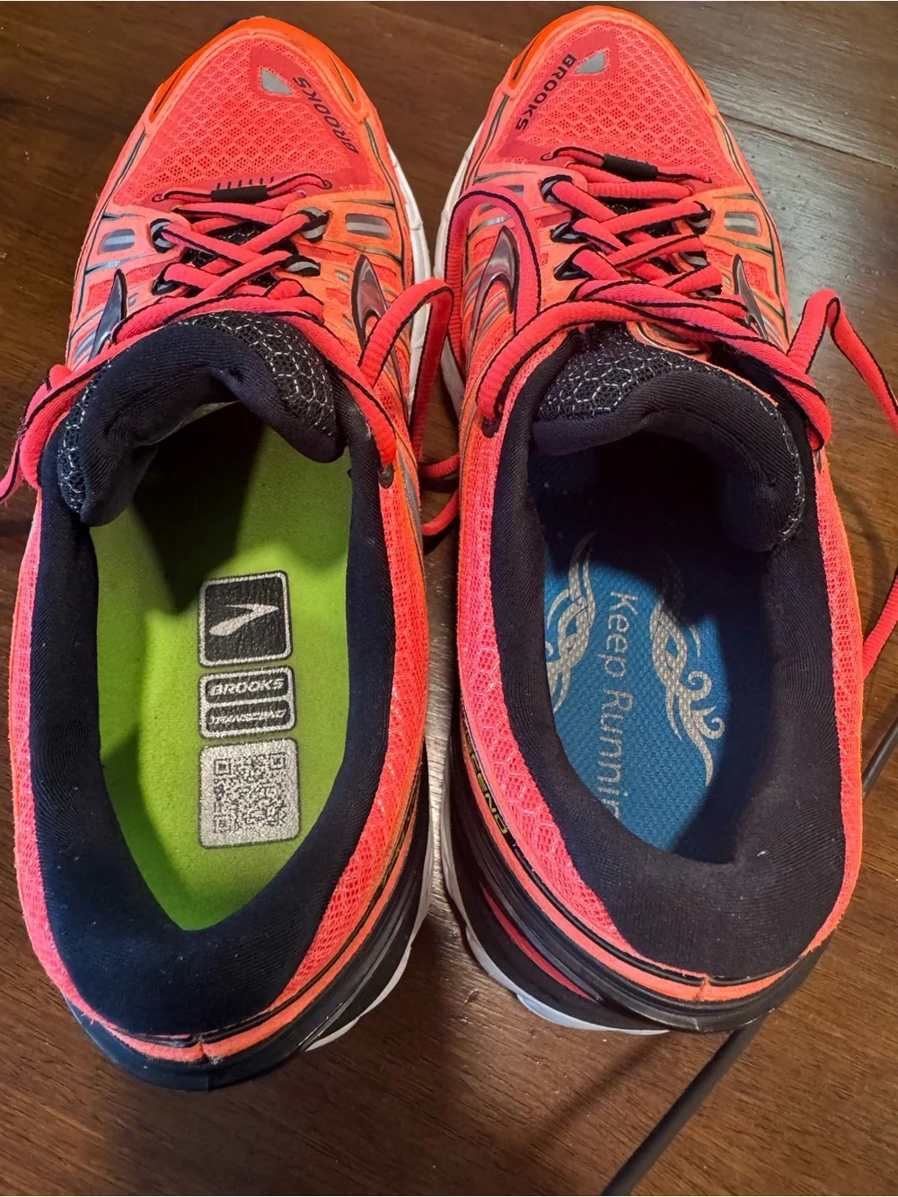 Brooks Mens Size 11.5 Transcend Ultimate Ride 1101571D908 Sneakers Running Shoes
